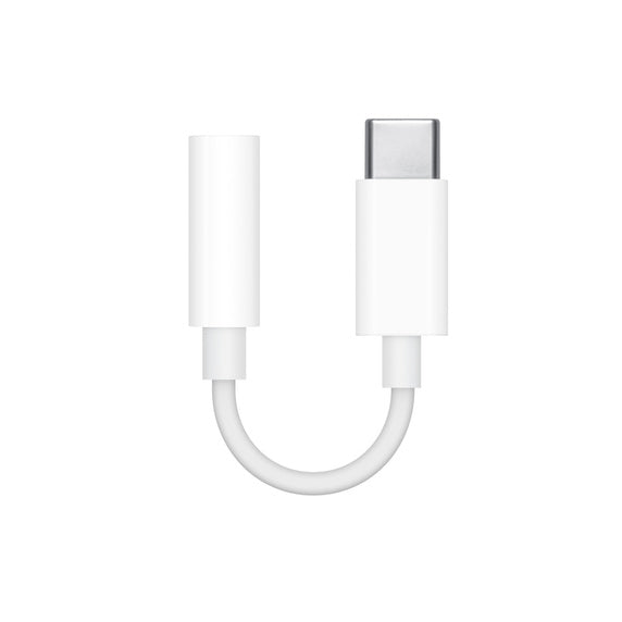 Apple Official, Adaptateur officiel Apple USB-C vers prise casque 3,5 mm MU7E2FE/A