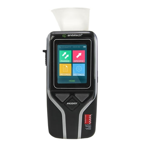 Andatech, Andatech Alcosense Prodigy S Fuel Cell Industrial Grade Breathalyser AS3547 2019