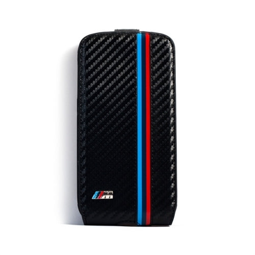 CG Mobile, BMW M Collection Carbon Effect Flip Case Samsung Galaxy S4 - Noir