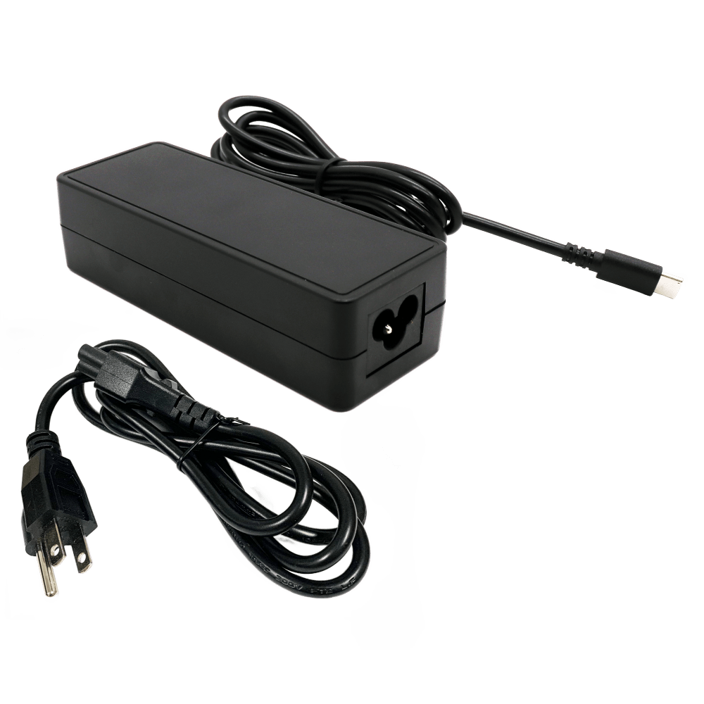 BTI, BTI AC Adapter 130W for USB Type C Laptops Not Retail Packaged Black (Adaptateur secteur 130W pour ordinateurs portables USB de type C non emballé au détail)