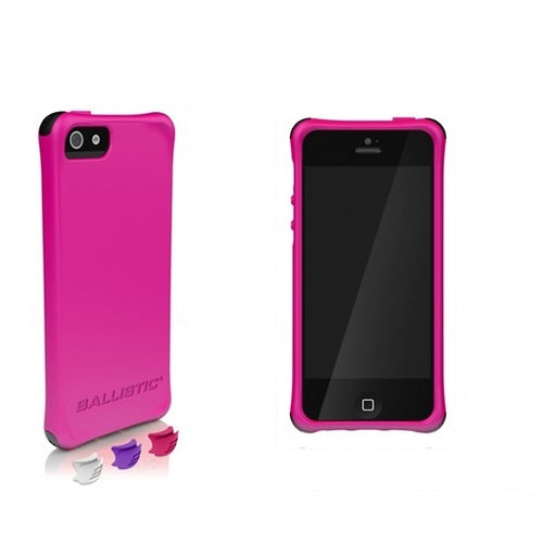 Balistique, Ballistic Lifestyle Smooth LS Tough Case iPhone 5 - Rose vif