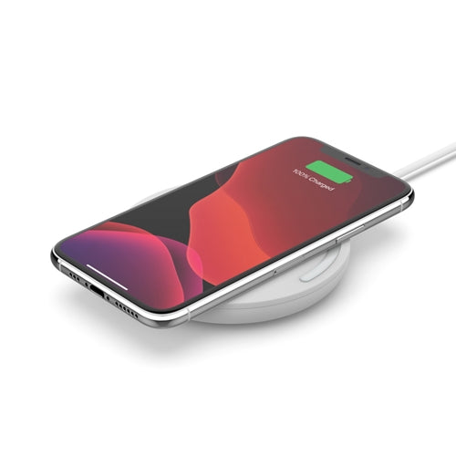 Belkin, Belkin Boost Charge Wireless Charging Pad 15W avec adaptateur secteur - Blanc