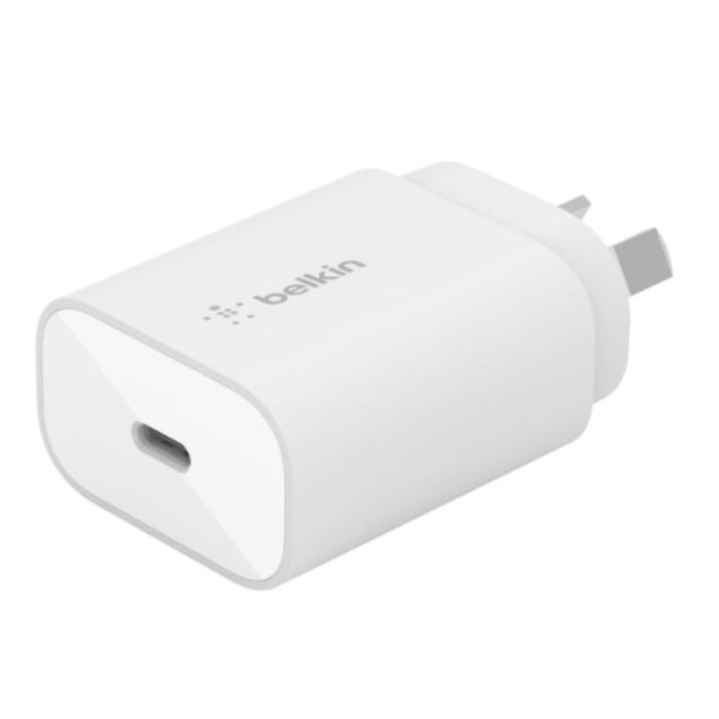 Belkin, Belkin Chargeur mural USB-C PD 3.0 PPS 25W - Blanc