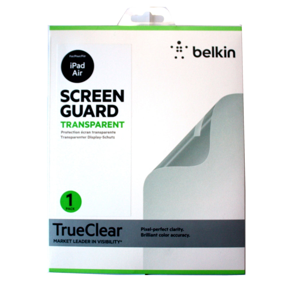 Belkin, Belkin TrueClear Film Anti-Smudge Screen Guard iPad Air 1st Gen (2 packs)