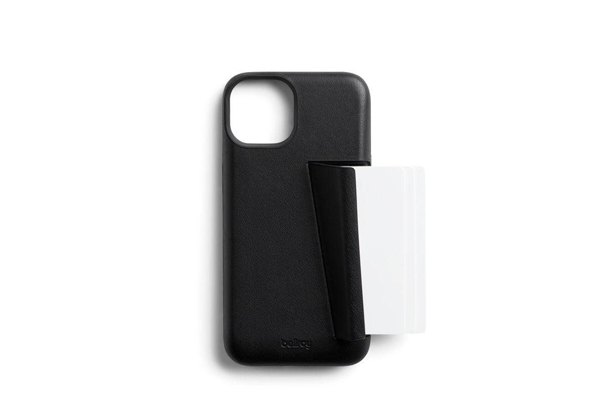 Bellroy, Bellroy Leather 3 Card Case iPhone 14 Pro Max - Noir