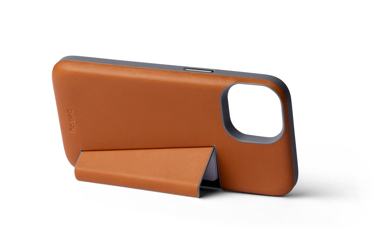 Bellroy, Bellroy Leather 3 Card Case iPhone 14 Pro - Terracotta