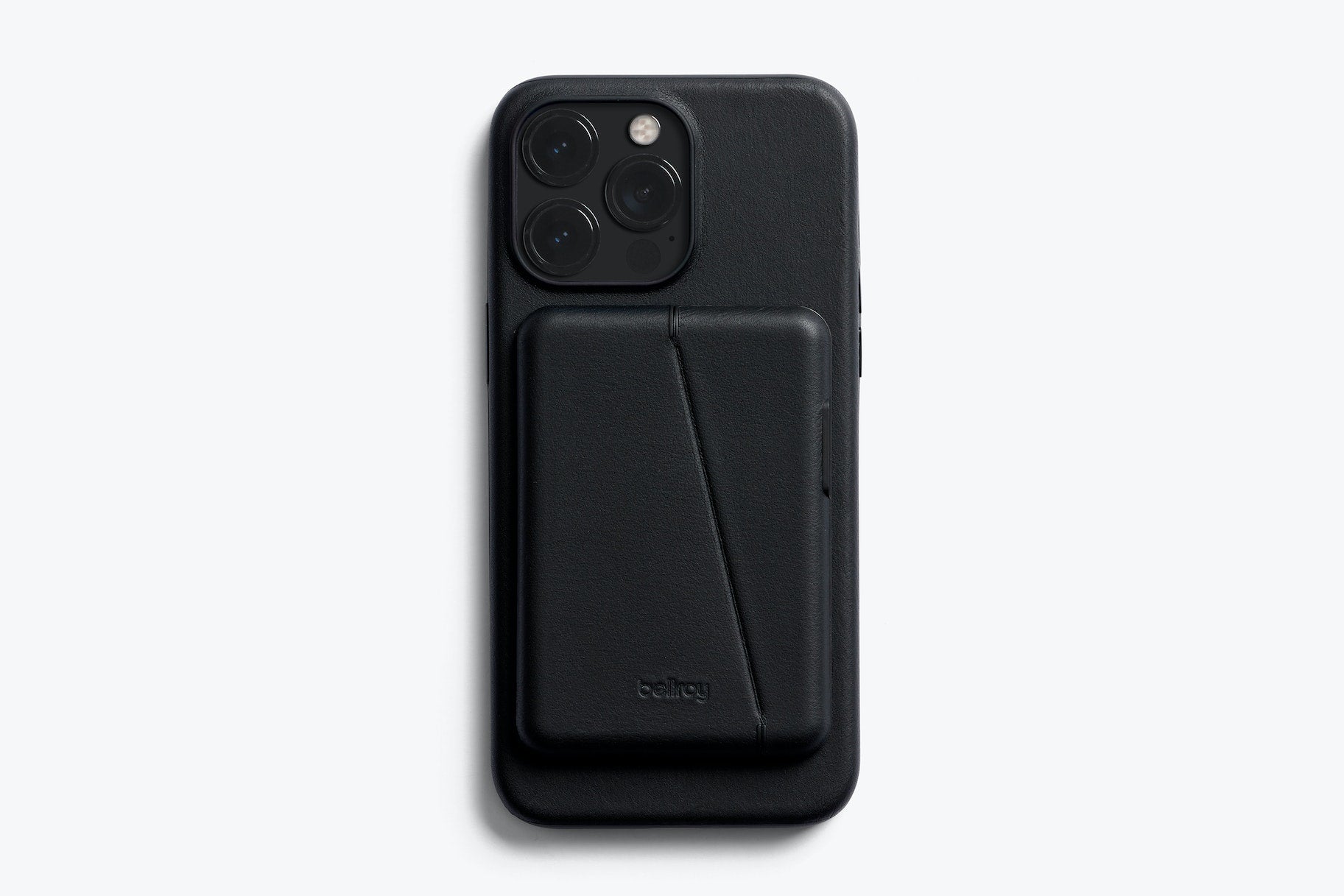 Bellroy, Bellroy Leather Mod Case & Wallet iPhone 15 Pro - Noir