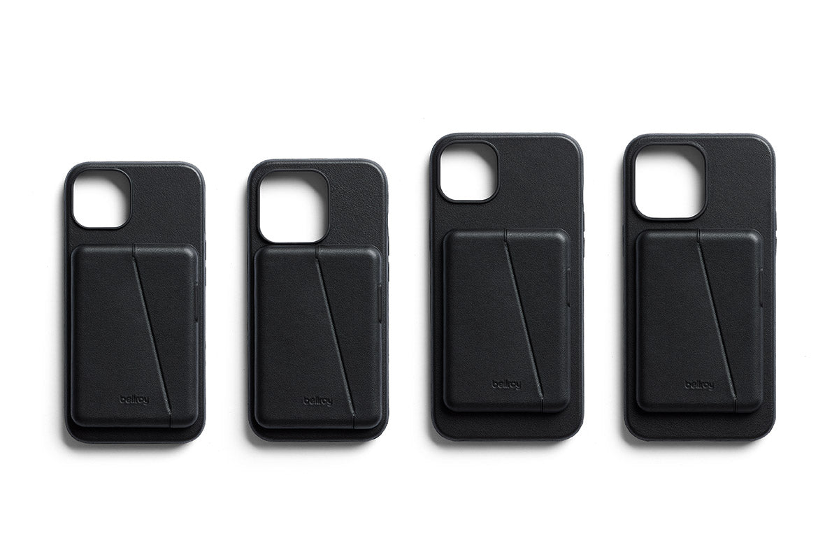 Bellroy, Bellroy Leather Mod Wallet pour Bellroy Mod iPhone Case - Noir