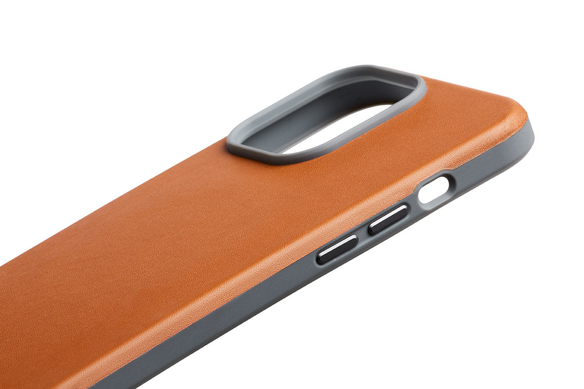 Bellroy, Bellroy Slim Mod Leather & MagSafe Case iPhone 14 Plus - Terracotta