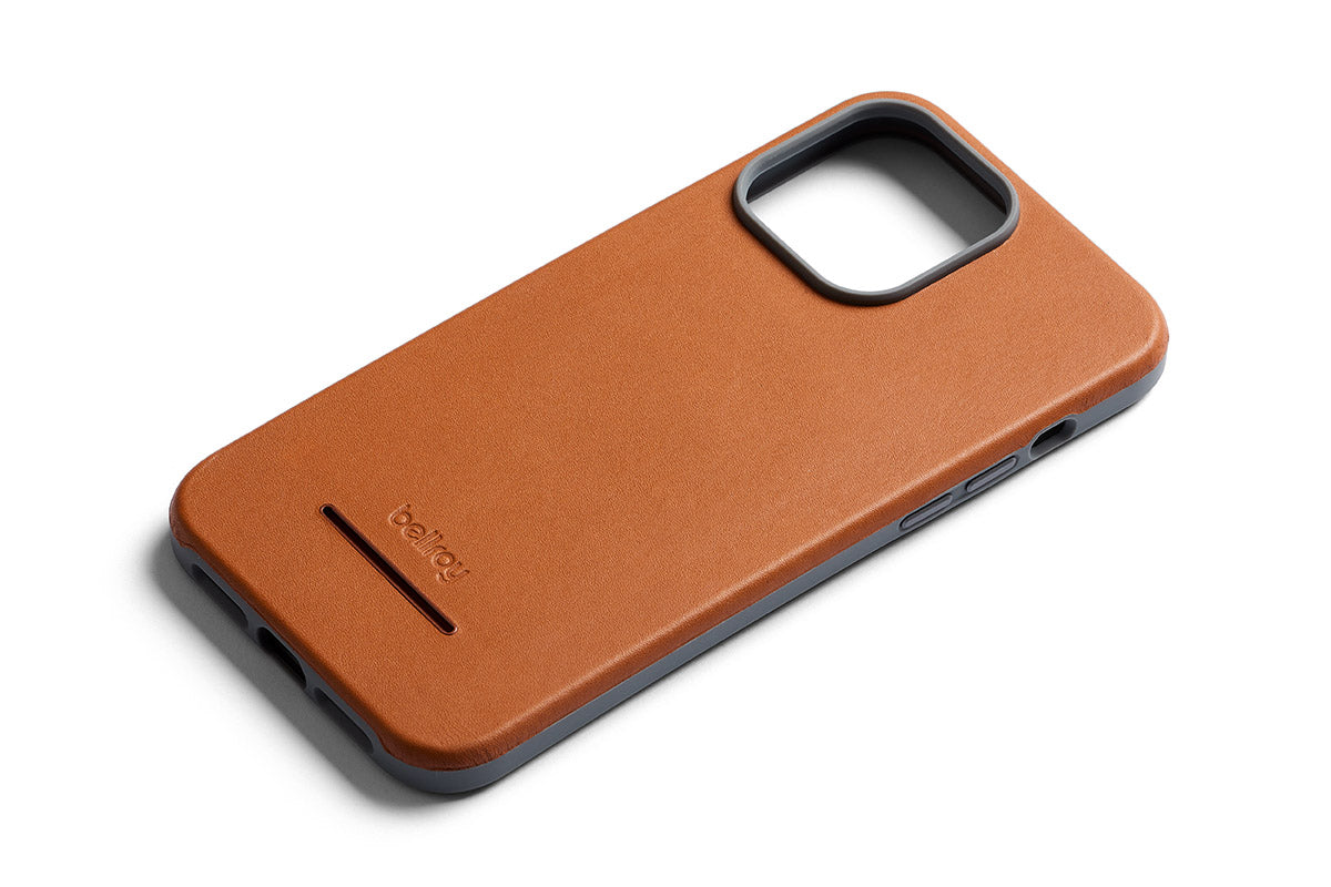 Bellroy, Bellroy Slim Mod Leather & MagSafe Case iPhone 14 Pro Max - Terracotta