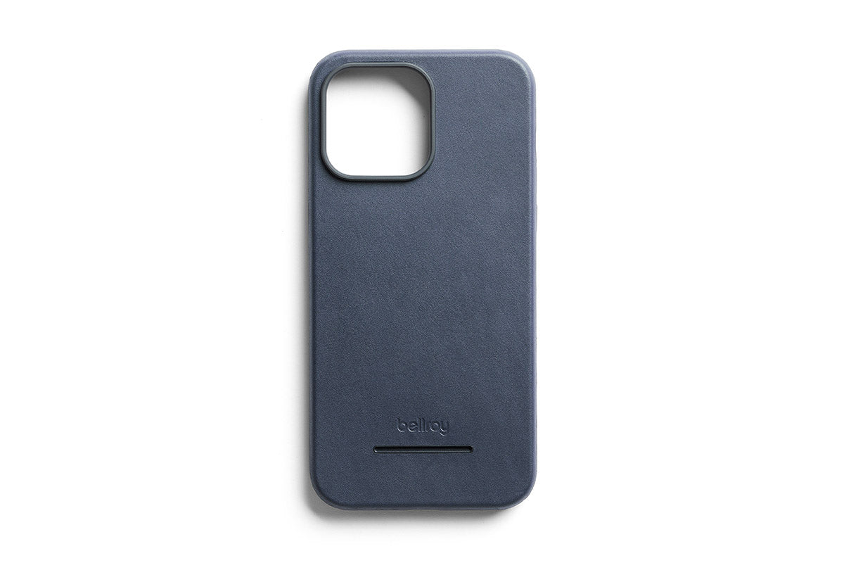 Bellroy, Bellroy Slim Mod Leather & MagSafe Case iPhone 14 Standard - Bluestone