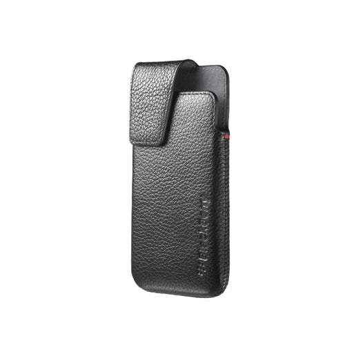 Blackberry, Blackberry Holster cuir pivotant convient au Blackberry Z10 ACC-49273-201 - Noir