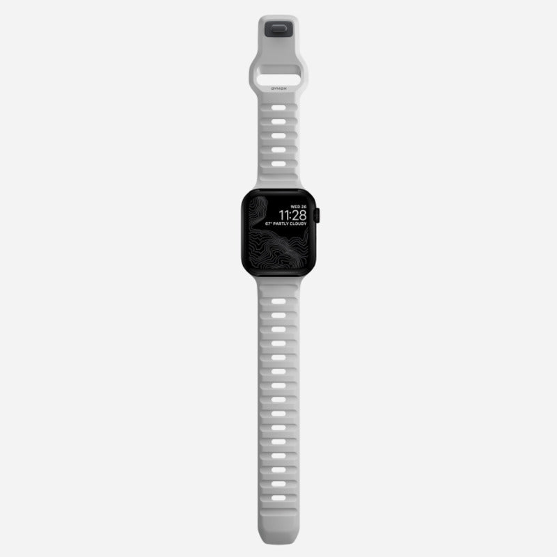 Nomade, Bracelet Nomad Sport 45mm pour Apple Watch - Gris lunaire