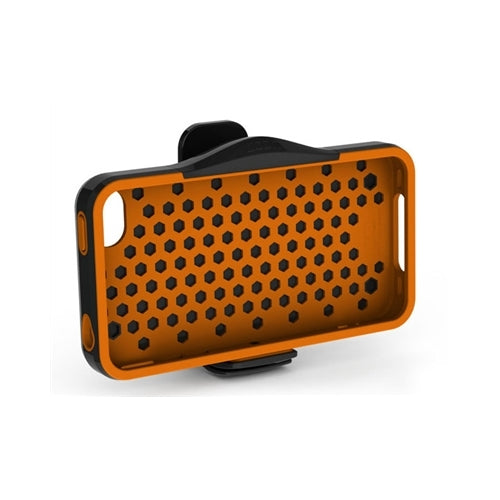 Mastershop Pty Ltd, CDN Autocomb iPhone 4 / 4S Case with Car Mount Black - Orange