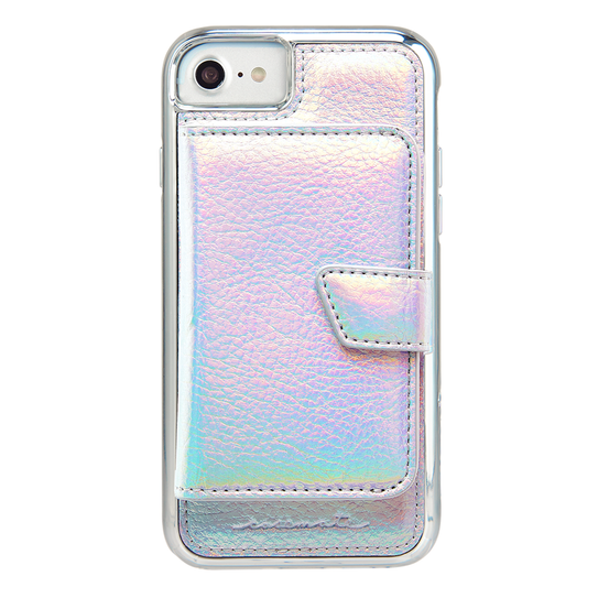 Case-Mate, Case-Mate Compact Mirror Case pour iPhone SE / 8 / 7 / 6s / 6 - Argent