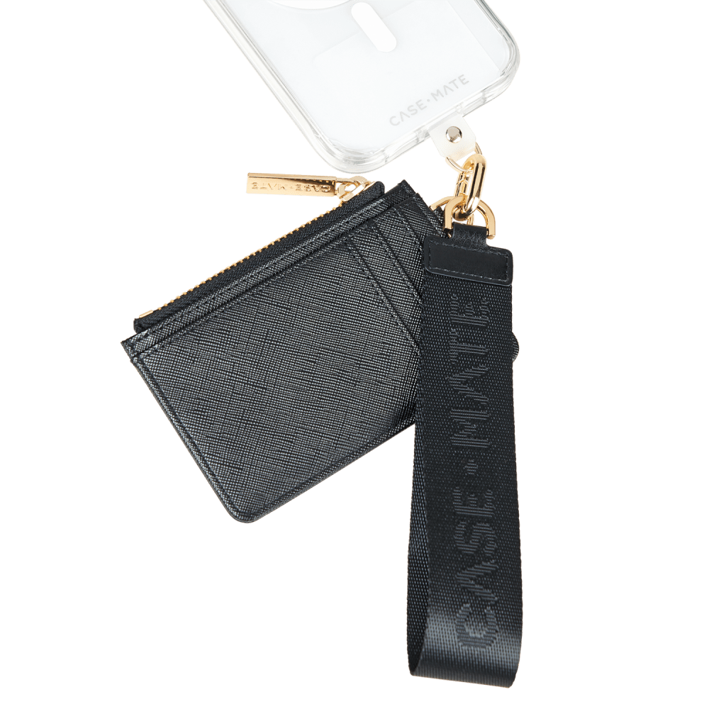 Case-Mate, Case-Mate Essential Phone Wristlet with Wallet Noir