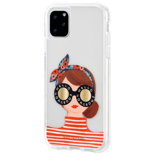 Case-Mate, Case-Mate Rifle Paper Co Case iPhone 11 Pro / X / XS 5.8 inch - Gorgeous Girl