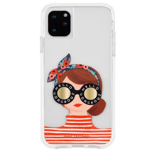 Case-Mate, Case-Mate Rifle Paper Co Case iPhone 11 Pro / X / XS 5.8 inch - Gorgeous Girl