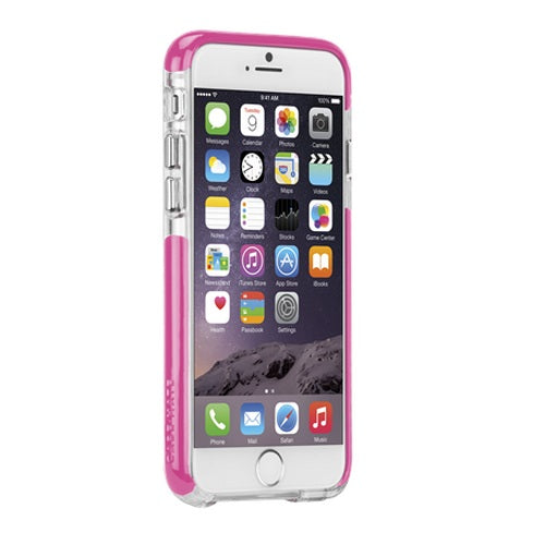 Case-Mate, Case-Mate Tough Air Case convient à l'iPhone 6 / 6s - Clair / Rose