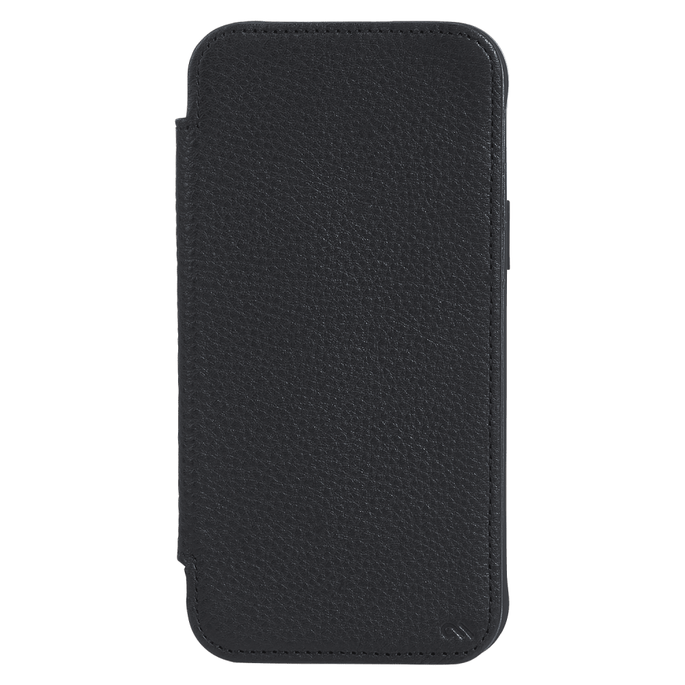 Case-Mate, Case-Mate Wallet Folio MagSafe Case pour Apple iPhone 15 Plus Noir