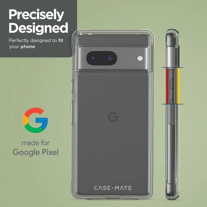 Case-Mate, Case-mate Tough Clear Case pour Google Pixel 7a 6.1 pouces - Transparent