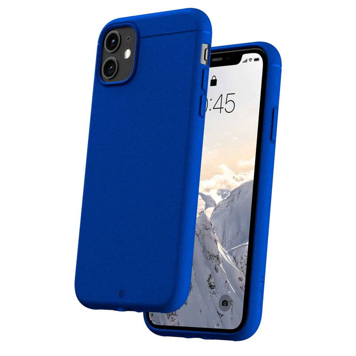 Caudabe, Caudabe Étui Minimaliste Ultra Plat pour iPhone 11 - Bleu