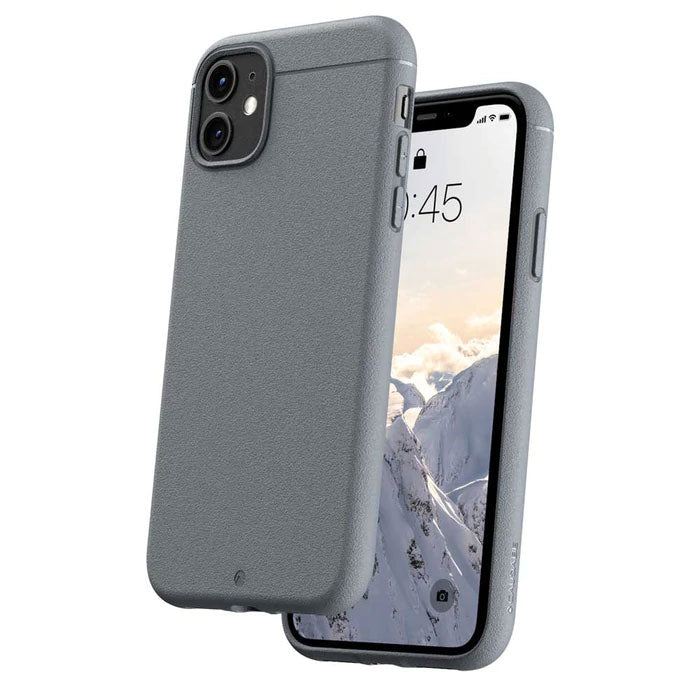 Caudabe, Caudabe Étui Minimaliste Ultra Plat pour iPhone 11 - Gris