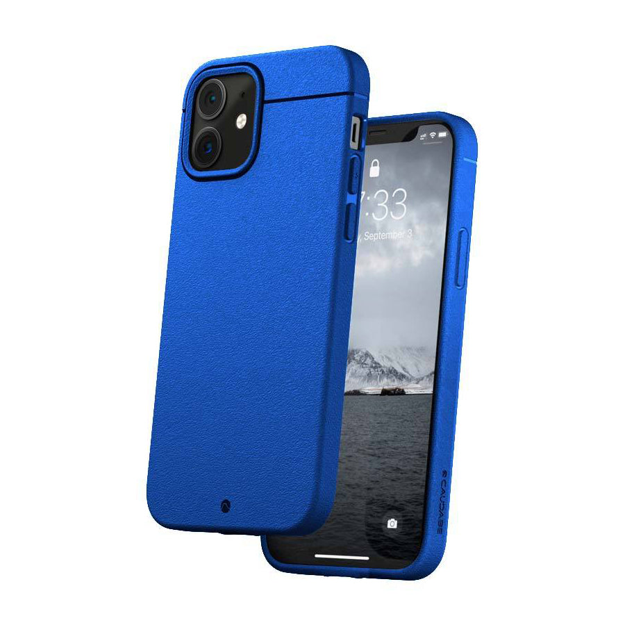 Caudabe, Caudabe Étui Protecteur Mince pour iPhone 12 / 12 Pro - BLEU ÉLECTRIQUE