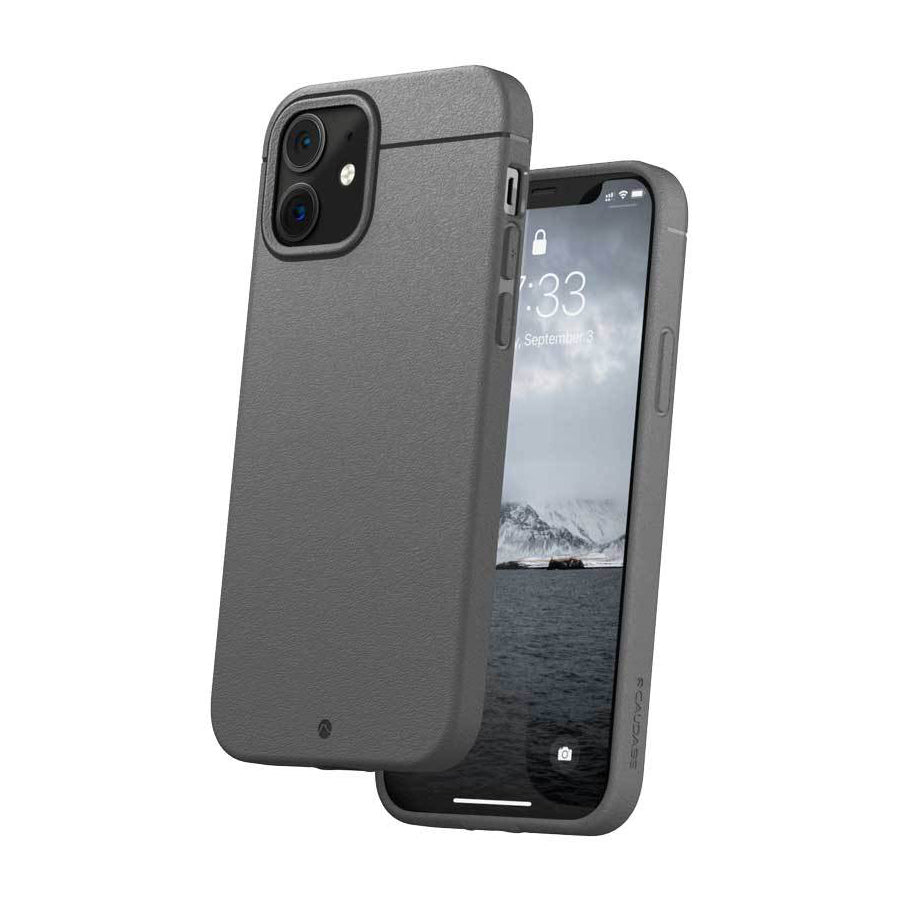 Caudabe, Caudabe Étui Protecteur Mince pour iPhone 12 / 12 Pro - GRIS