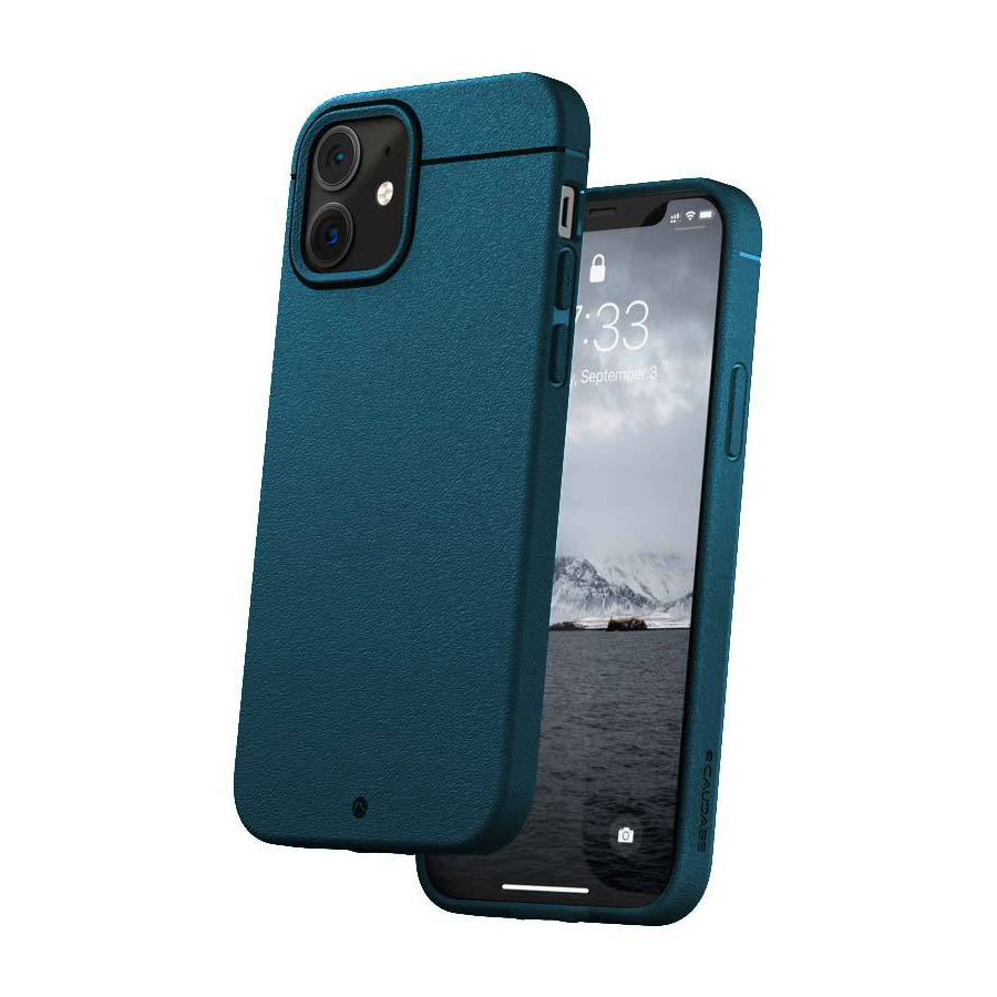 Caudabe, Caudabe Étui Protecteur Mince pour iPhone 12 / 12 Pro - VERT MER