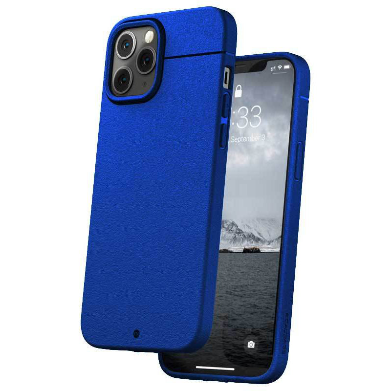 Caudabe, Caudabe Étui Protecteur Mince pour iPhone 12 Pro Max - BLEU ÉLECTRIQUE