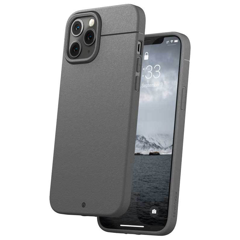 Caudabe, Caudabe Étui Protecteur Mince pour iPhone 12 Pro Max - GRIS