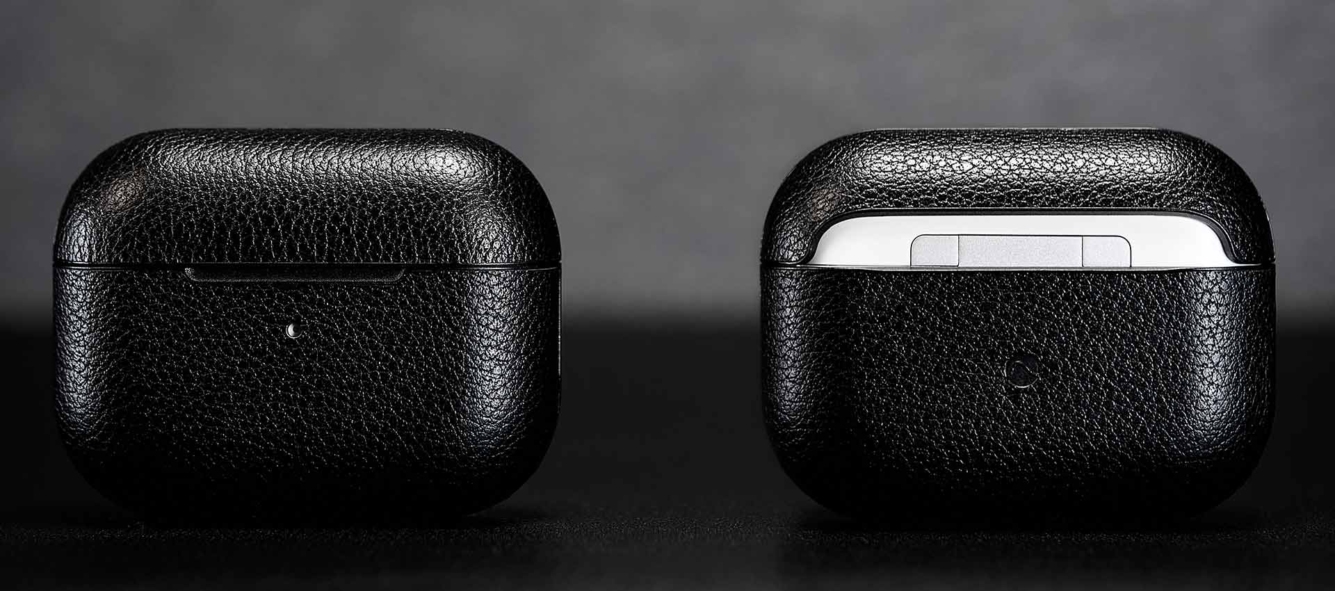 Caudabe, Caudabe Étui en cuir Crescendo pour Airpod Pro - Marine