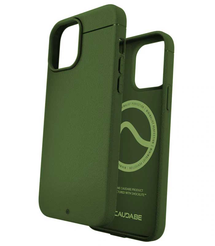 Caudabe, Caudabe Étui protecteur mince avec MagSafe iPhone 13 Pro 6.1 - Vert Camo