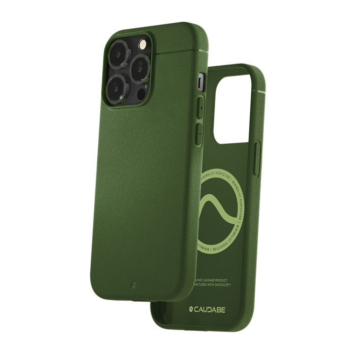 Caudabe, Caudabe Étui protecteur mince avec MagSafe iPhone 13 Pro 6.1 - Vert Camo