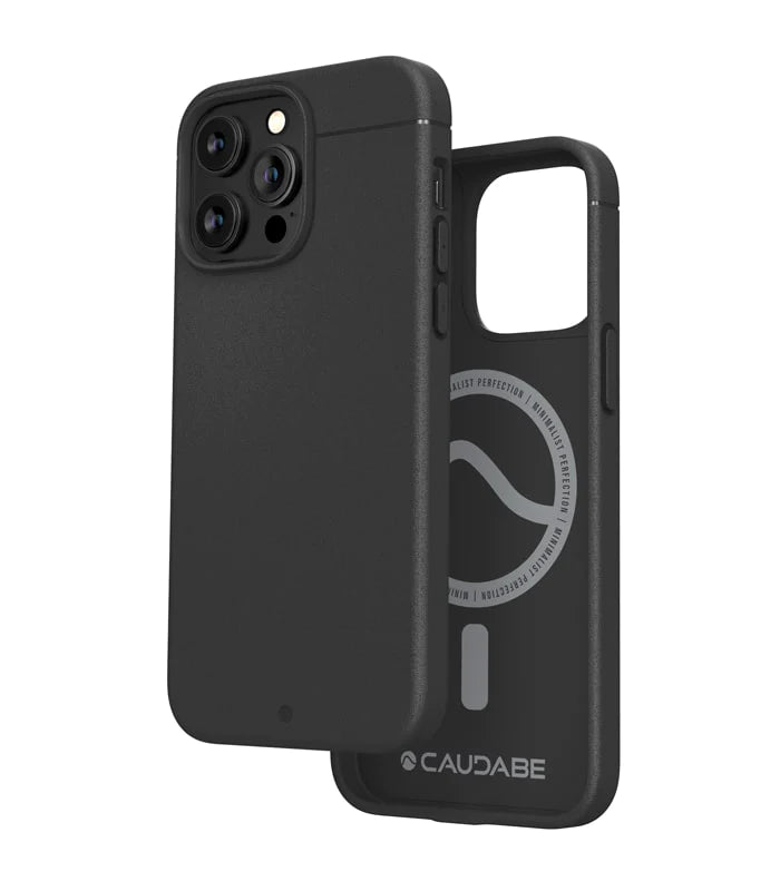 Caudabe, Caudabe Fourreau Étui Minceur avec MagSafe iPhone 14 Pro Max 6.7 - Noir