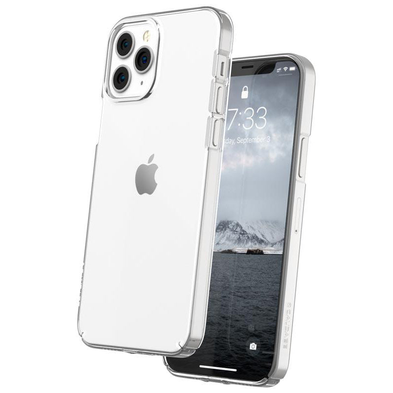 Caudabe, Caudabe Lucid Clear Minimalist Case pour iPhone 12 Pro Max - CRYSTAL