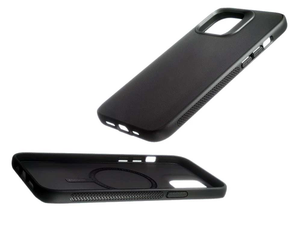 Caudabe, Caudabe Synthesis Etui Slim & Rugged Case iPhone 13 Pro 6.1 - Noir