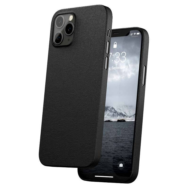 Caudabe, Caudabe The Veil Coque ultra fine pour iPhone 12 Pro Max - STEALTH BLACK