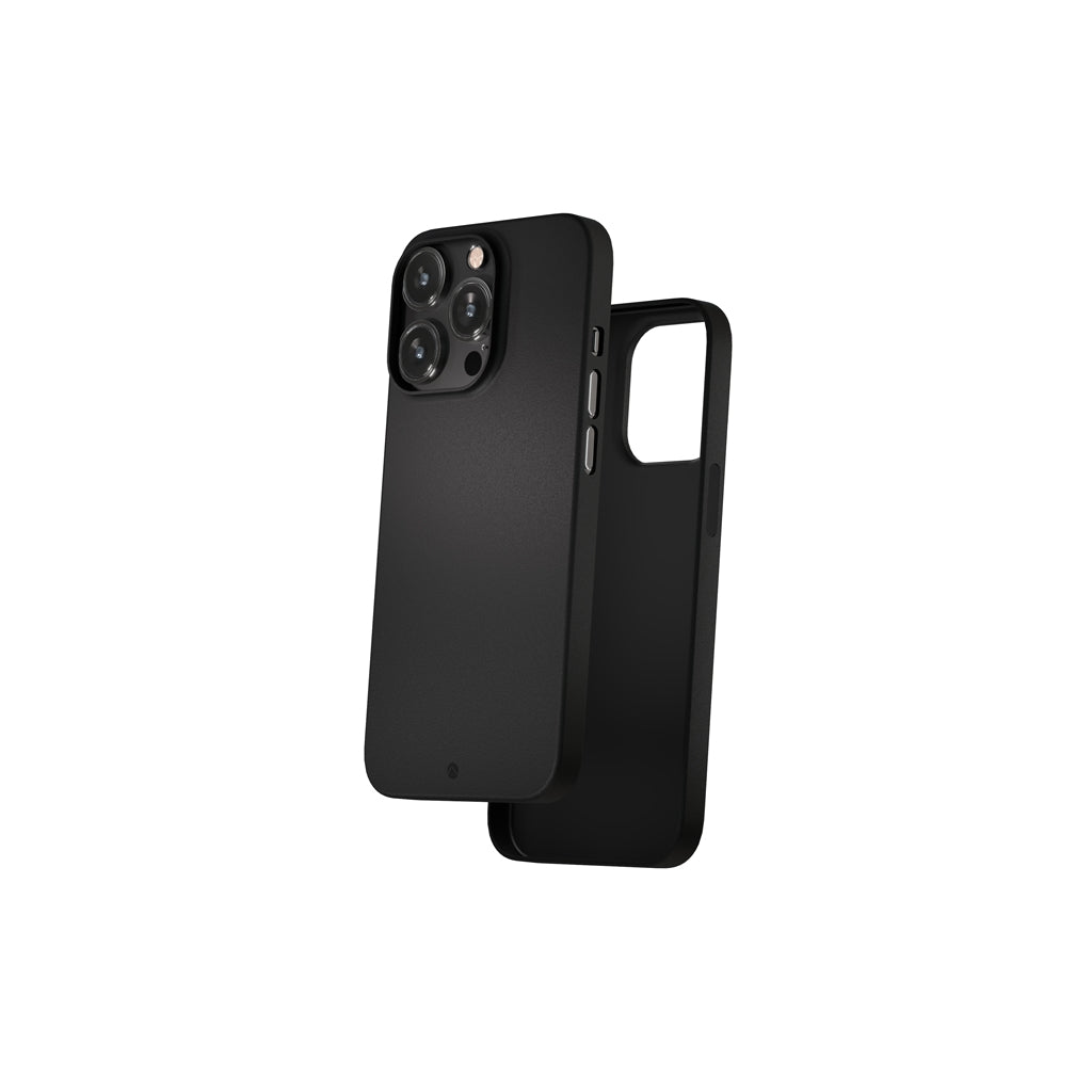 Caudabe, Caudabe The Veil Coque ultra fine pour iPhone 13 Pro 6.1 - NOIR STEALTH