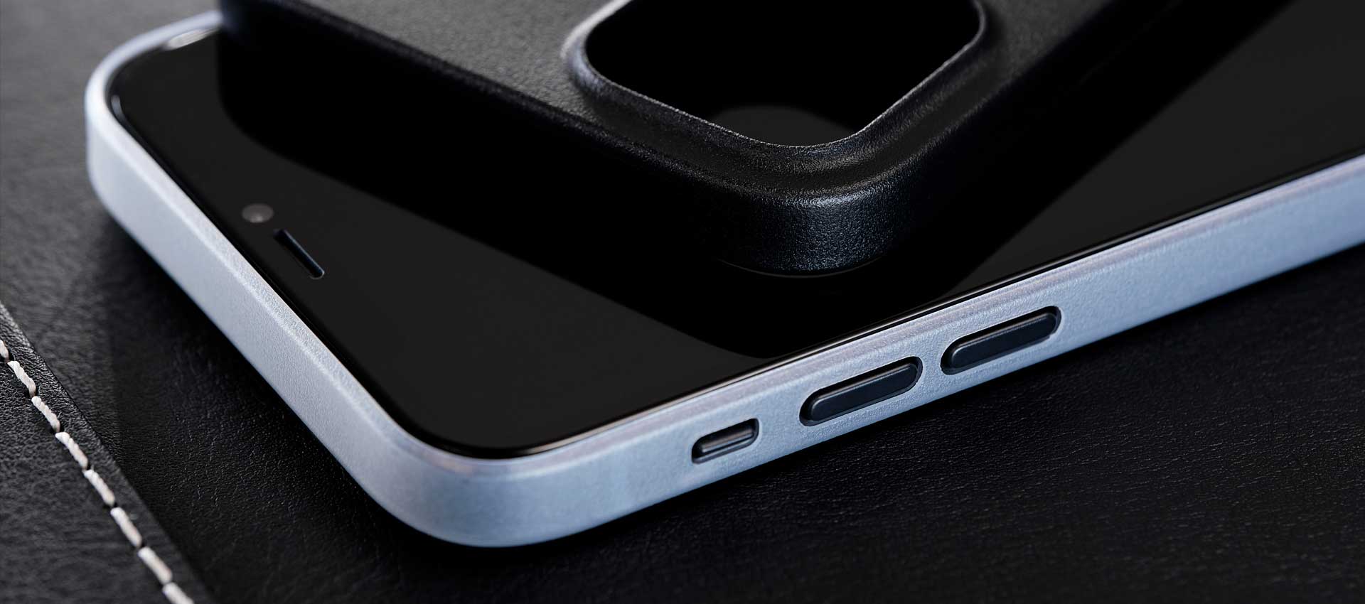 Caudabe, Caudabe The Veil Coque ultra fine pour iPhone iPhone 12 mini - FROST