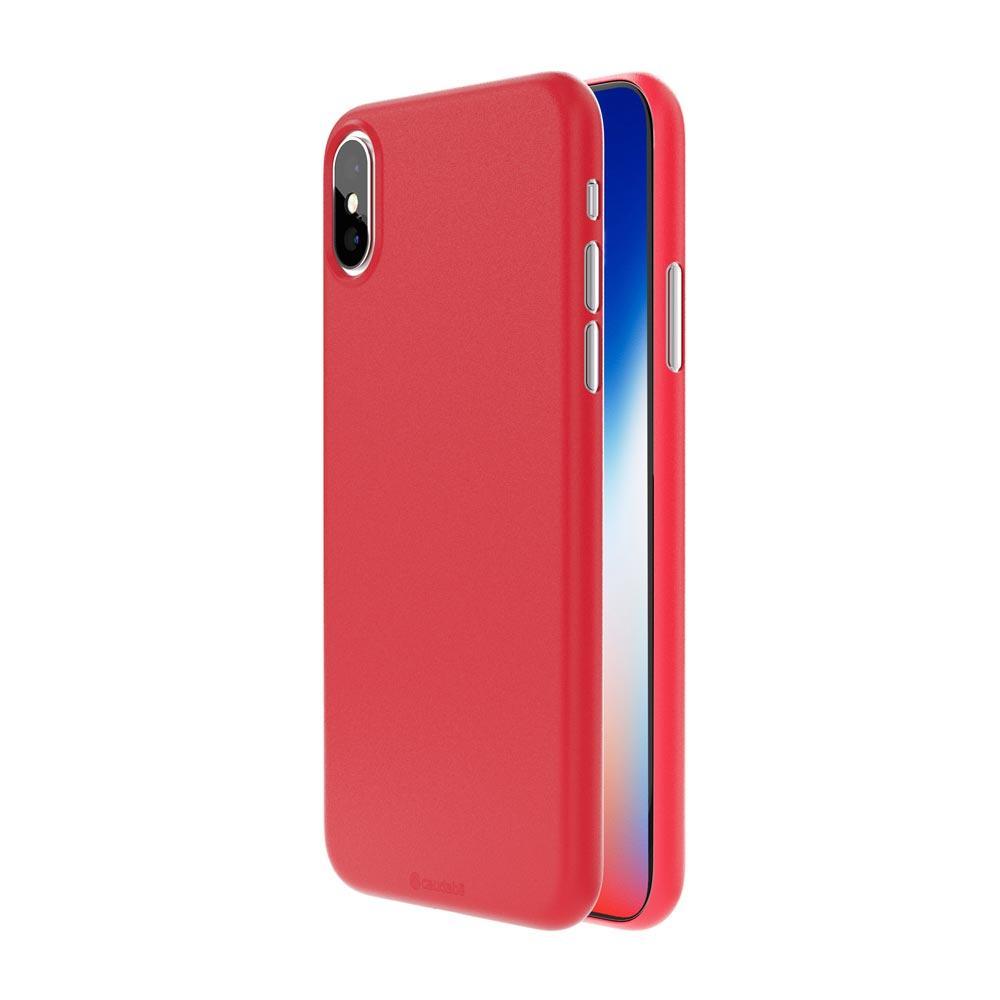 Caudabe, Caudabe The Veil XT Ultra Thin Minimalist Case For iPhone X & XS - RED