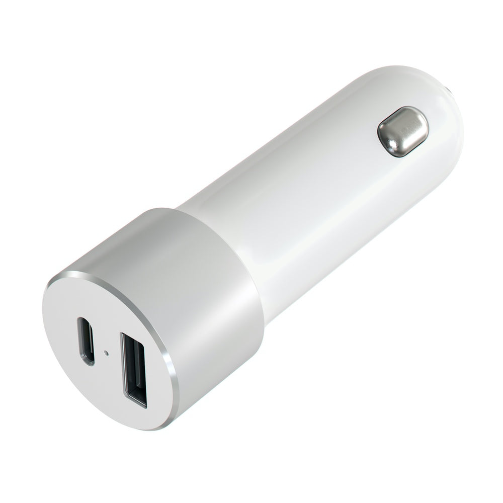 Satechi, Chargeur de voiture PD USB-C 72W de Satechi (Argent)