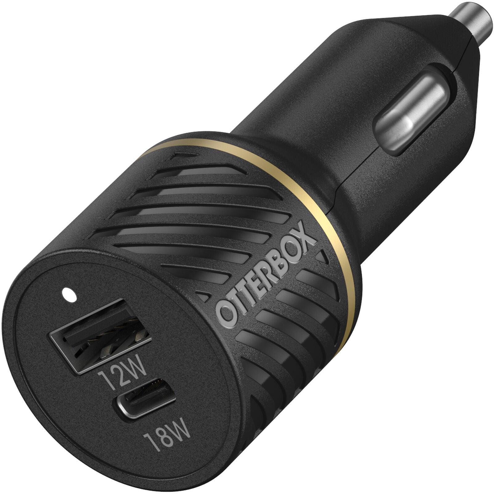 OtterBox, Chargeur de voiture durable Otterbox USB-C et USB-A à double port 30W - Chargeur rapide premium