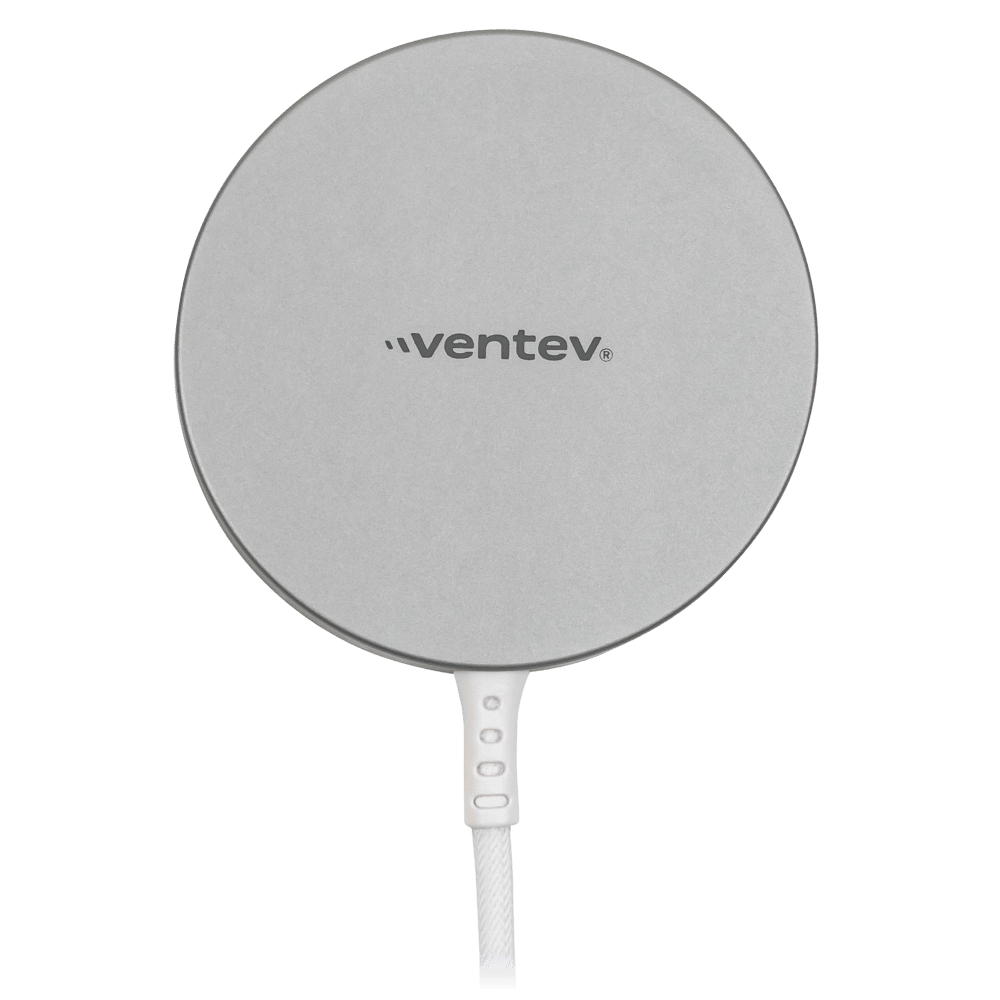 Ventev, Chargeur magnétique sans fil Ventev 10ft Alloy 15W Silver