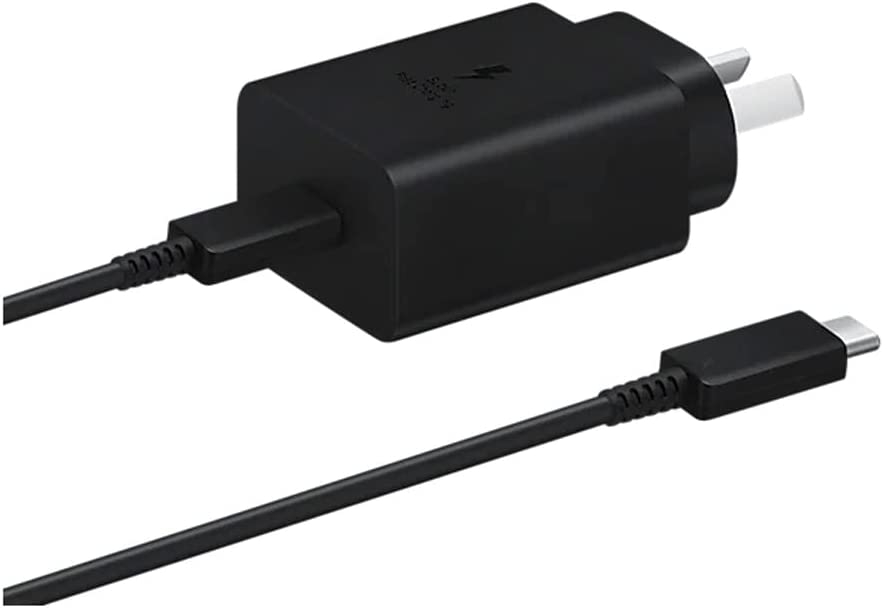 Samsung, Chargeur mural Samsung (AU) Chargeur rapide 45W et câble USB-C 1,8M - Noir