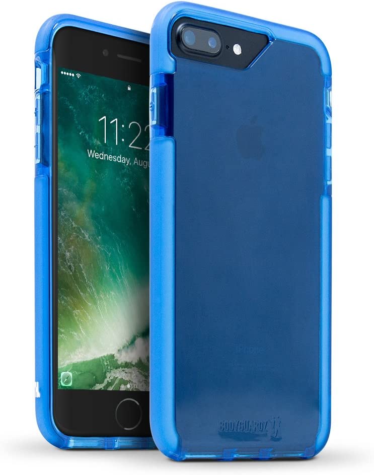 BodyGuardz, Coque BodyGuardz Ace Pro avec technologie inégale pour iPhone 8 Plus / 7 Plus / 6s Plus - Bleu