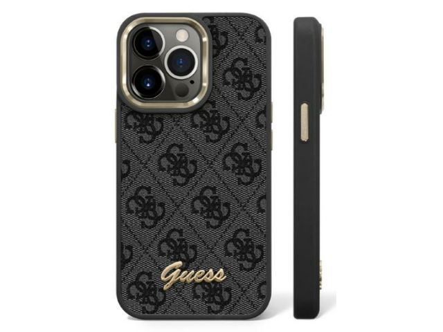 Devinez, Coque GUESS 4G Edition pour iPhone 14 Standard 6.1 - Noir