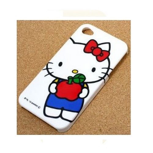 Hello Kitty, Coque Hello Kitty iPhone 4 / 4S - SAN-57KTD