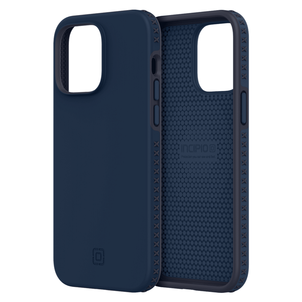 Incipio, Coque Incipio Grip pour Apple iPhone 14 Pro Max Midnight Navy et Inkwell Blue